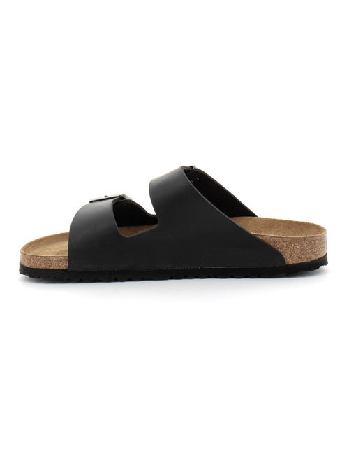 Mules / Sabots en Cuir Birkenstock - Kiabi