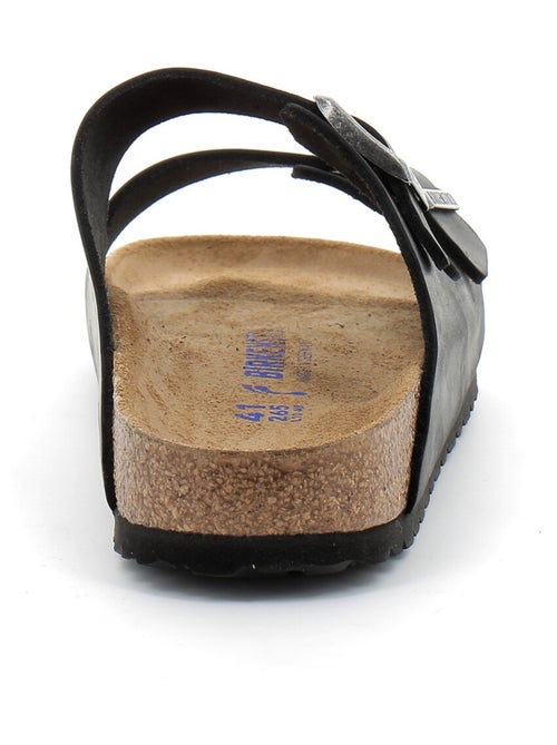 Mules / Sabots en Cuir Birkenstock - Kiabi