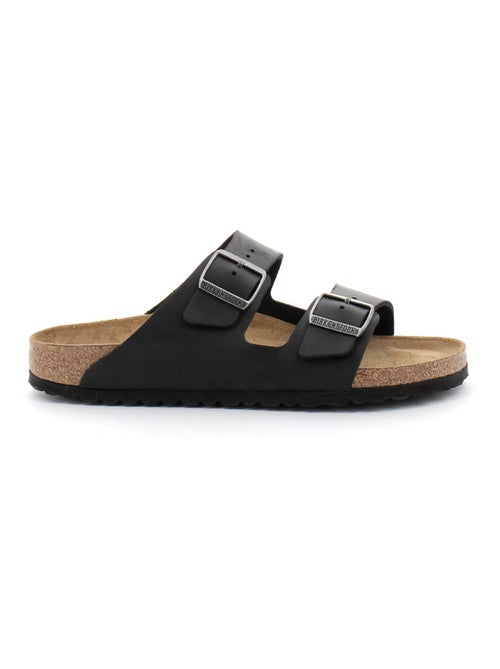 Mules / Sabots en Cuir Birkenstock - Kiabi