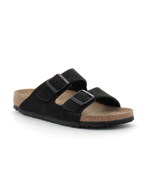 Mules / Sabots en Cuir Birkenstock - Kiabi