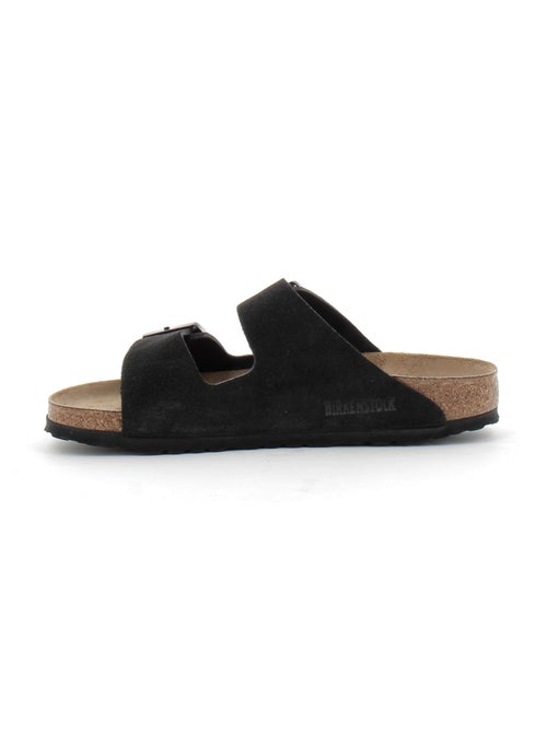 Mules / Sabots en Cuir Birkenstock - Kiabi