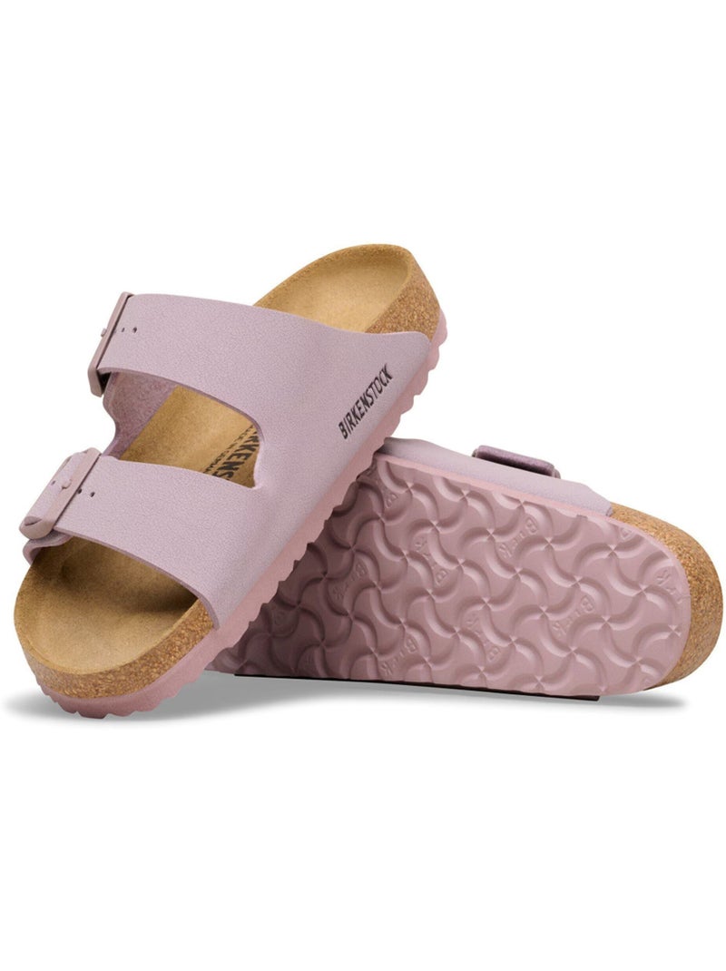 Mules / Sabots en Cuir Birkenstock Violet - Kiabi