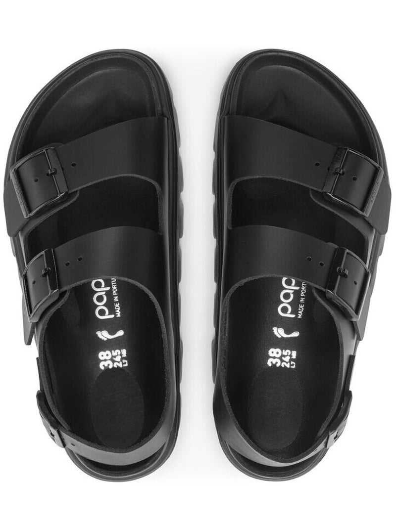 Mules / Sabots en Cuir et eva Birkenstock Noir - Kiabi