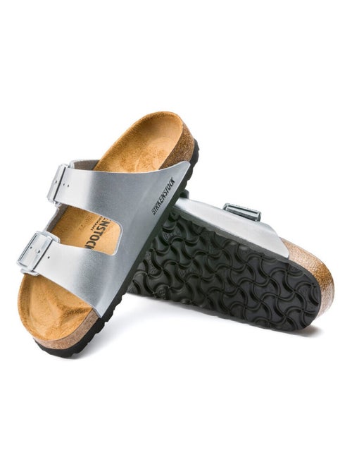 Mules / Sabots en Cuir et Liege Birkenstock - Kiabi