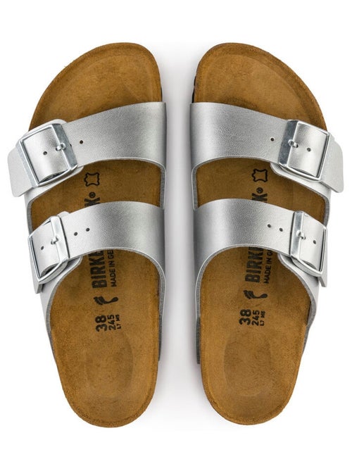 Mules / Sabots en Cuir et Liege Birkenstock - Kiabi