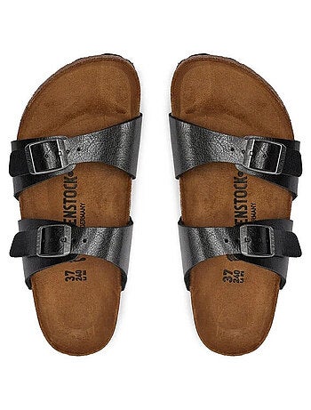 Mules / Sabots en Cuir et Liege Birkenstock