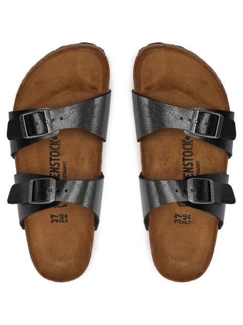 Mules / Sabots en Cuir et Liege Birkenstock - Kiabi