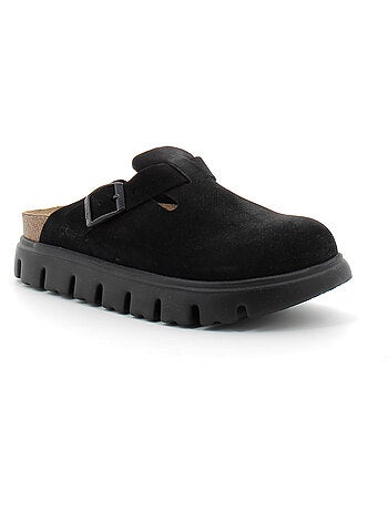 Mules / Sabots en Cuir et Liege Birkenstock