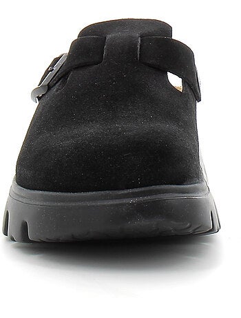 Mules / Sabots en Cuir et Liege Birkenstock