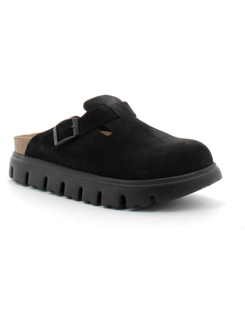 Mules / Sabots en Cuir et Liege Birkenstock - Kiabi