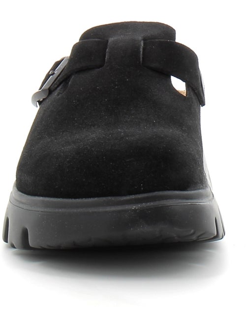 Mules / Sabots en Cuir et Liege Birkenstock - Kiabi