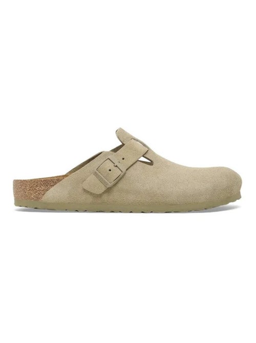 Mules / Sabots en Cuir et Suede Birkenstock - Kiabi