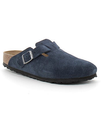 Mules / Sabots en Cuir et Suede Birkenstock