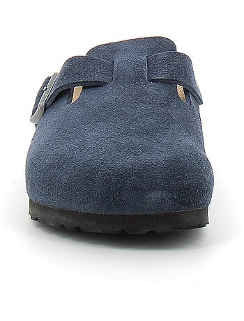 Mules / Sabots en Cuir et Suede Birkenstock