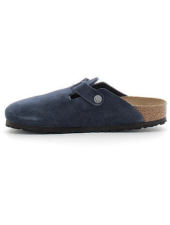 Mules / Sabots en Cuir et Suede Birkenstock
