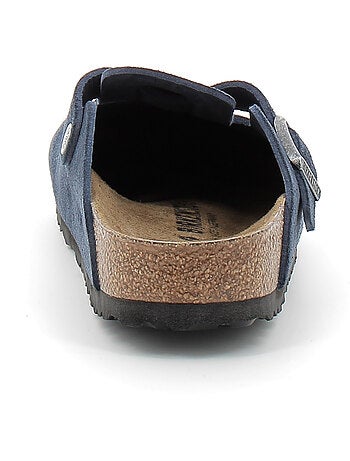 Mules / Sabots en Cuir et Suede Birkenstock
