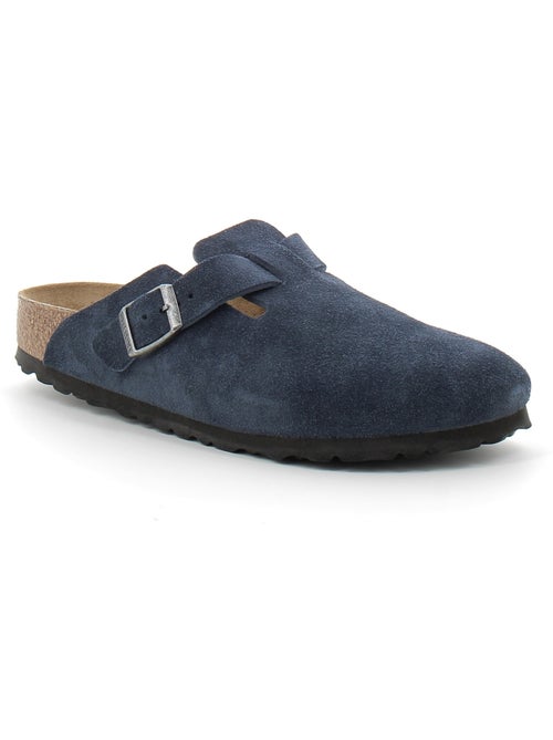 Mules / Sabots en Cuir et Suede Birkenstock - Kiabi
