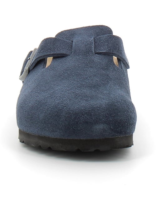 Mules / Sabots en Cuir et Suede Birkenstock - Kiabi