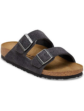 Mules / Sabots en Cuir et Suede Birkenstock