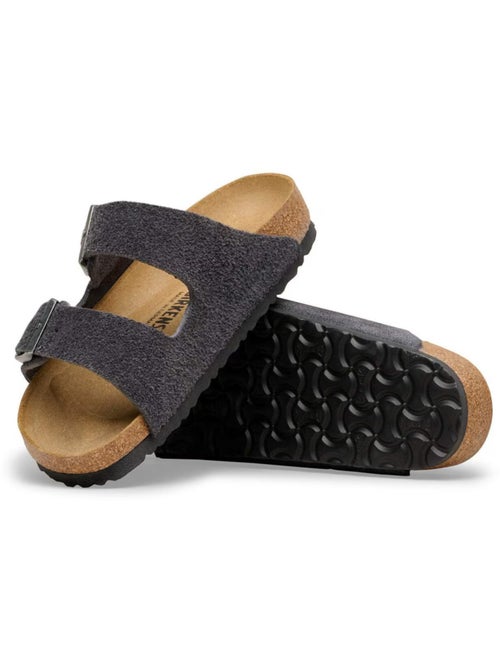 Mules / Sabots en Cuir et Suede Birkenstock - Kiabi