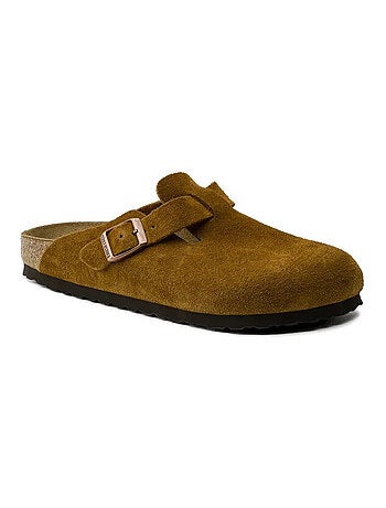 Mules / Sabots en Cuir et Suede Birkenstock