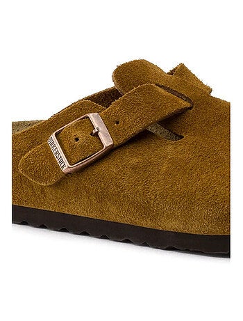 Mules / Sabots en Cuir et Suede Birkenstock