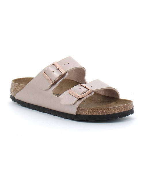 Mules / Sabots en Cuir et Syntetique Birkenstock - Kiabi