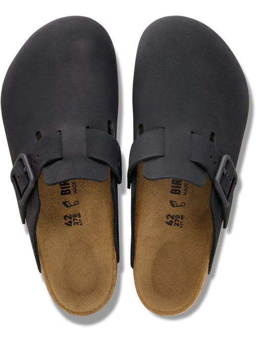 Mules / Sabots en Cuir Nubuck Birkenstock - Kiabi Mules / Sabots en Cuir Nubuck Birkenstock - Kiabi