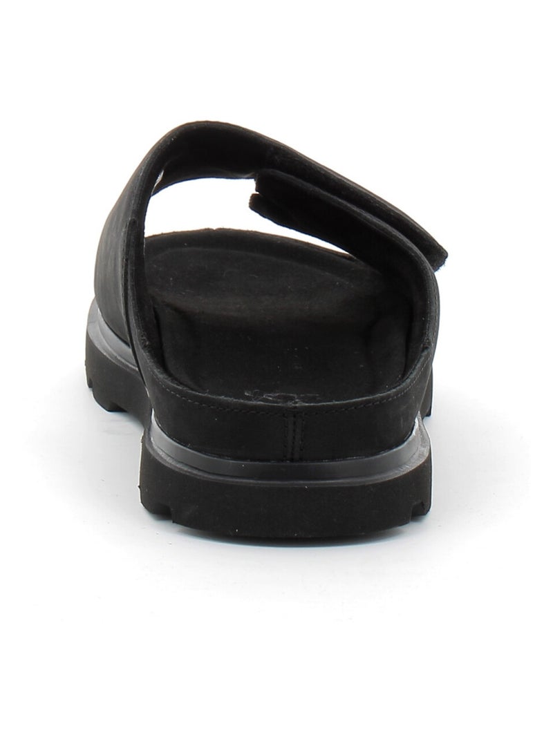 Mules / Sabots en Cuir ugg Noir - Kiabi