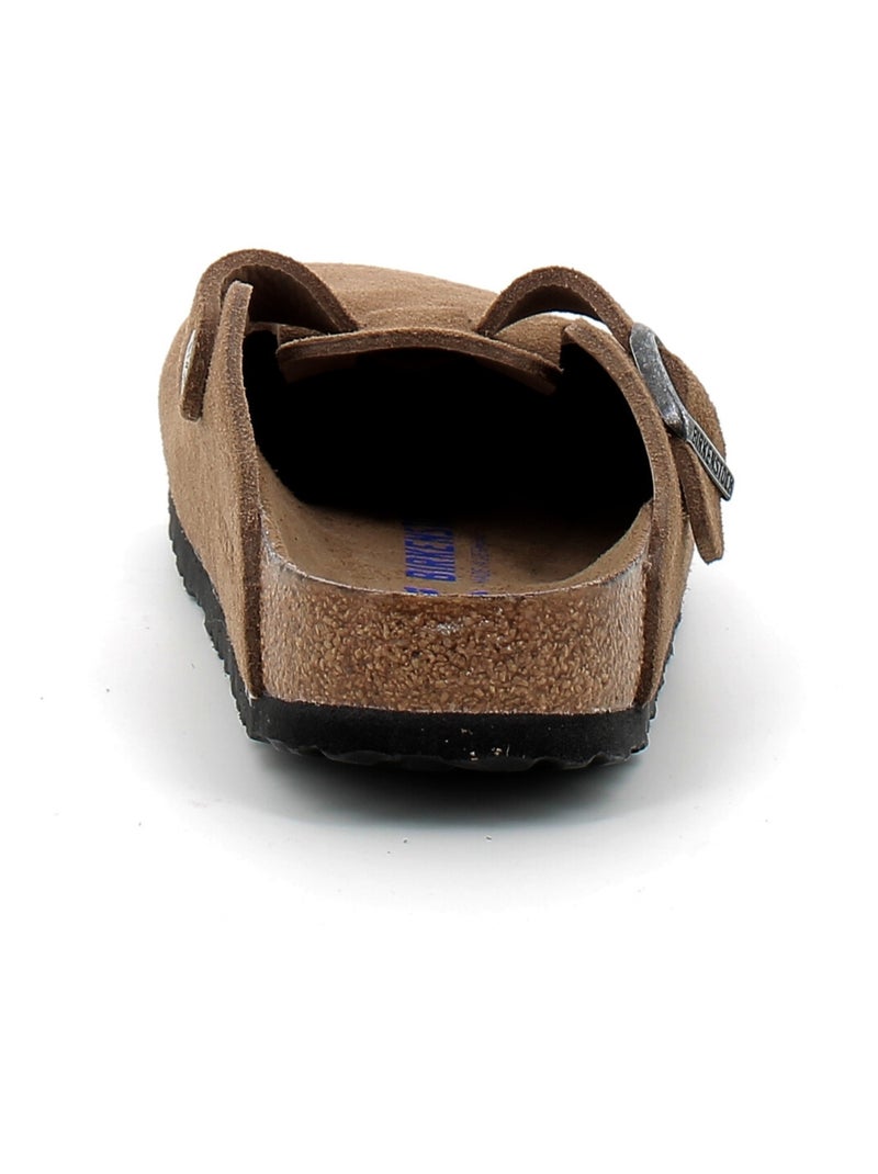 Mules / Sabots en Daim et eva Birkenstock Marron - Kiabi