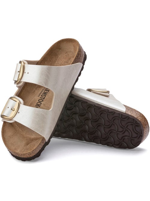 Mules / Sabots en Liege/latex/cuir Birkenstock - Kiabi