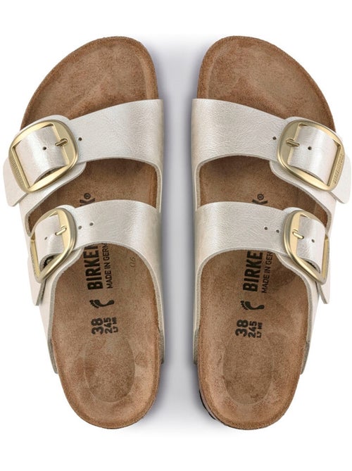 Mules / Sabots en Liege/latex/cuir Birkenstock - Kiabi