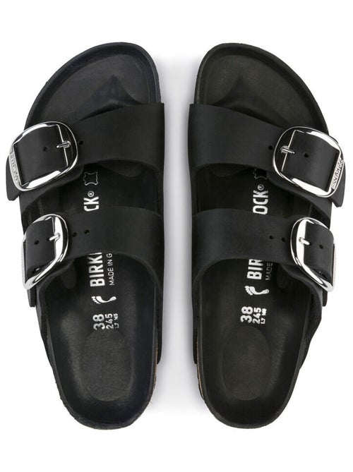 Mules / Sabots en Liege/latex/cuir Birkenstock - Kiabi