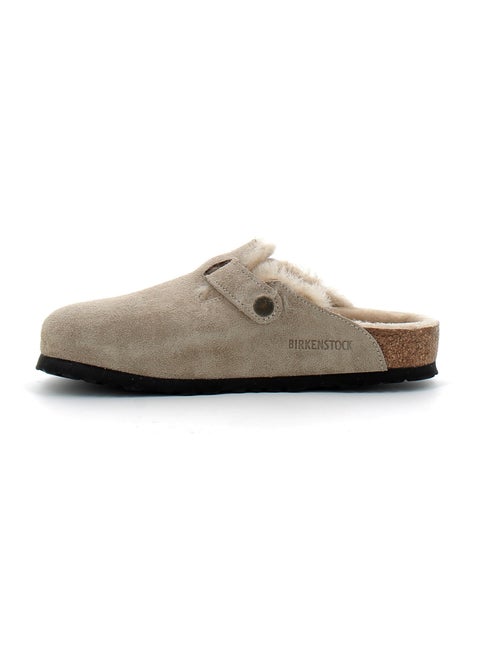 Mules / Sabots en Nubuck Birkenstock - Kiabi
