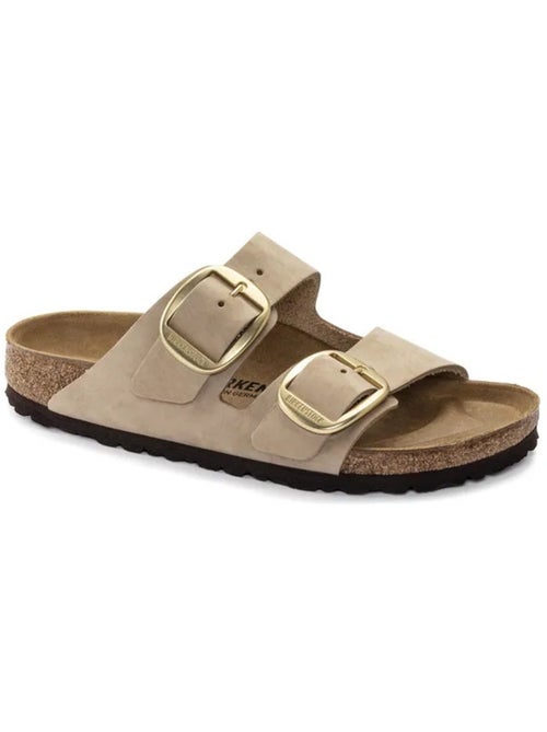 Mules / Sabots en Nubuck Birkenstock - Kiabi