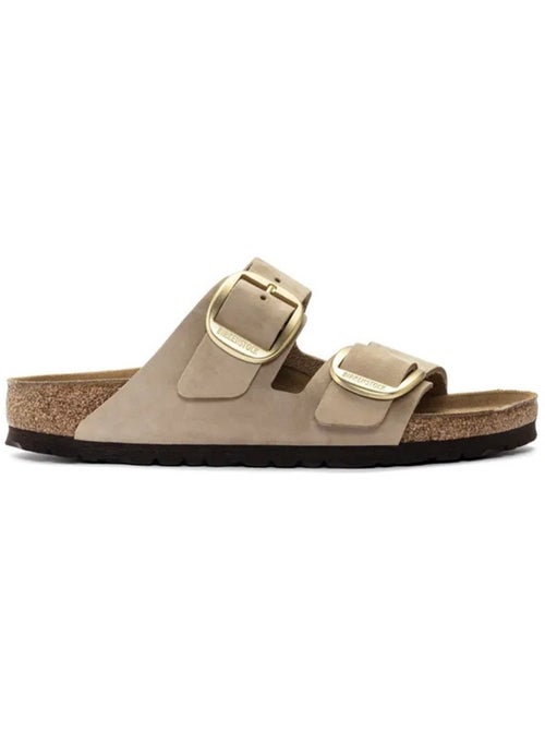 Mules / Sabots en Nubuck Birkenstock - Kiabi