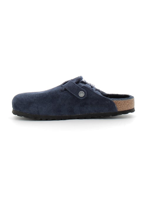 Mules / Sabots en Nubuck Birkenstock - Kiabi