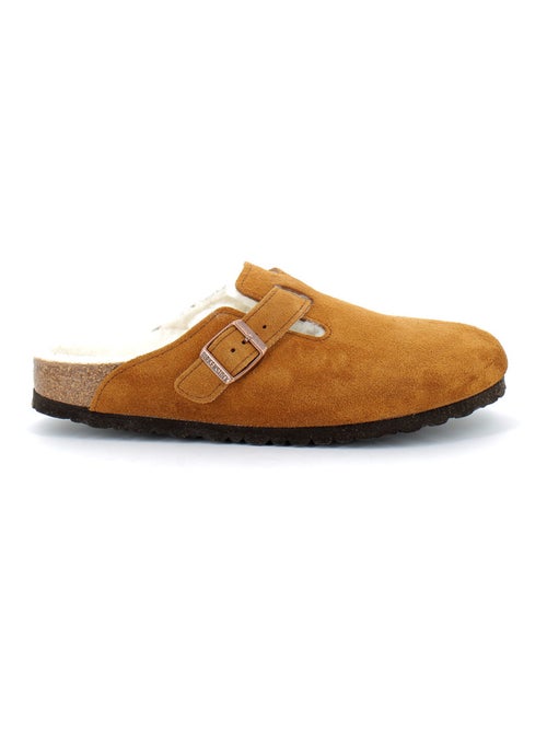 Mules / Sabots en Nubuck Birkenstock - Kiabi