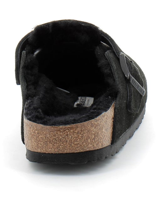 Mules / Sabots en Nubuck Birkenstock - Kiabi