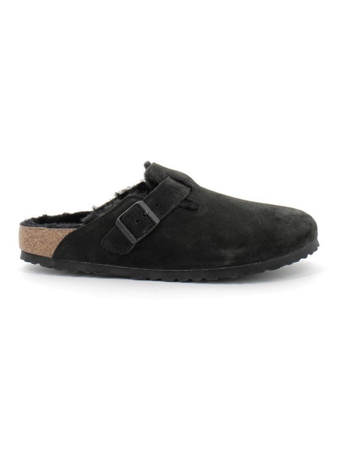 Mules / Sabots en Nubuck Birkenstock - Kiabi