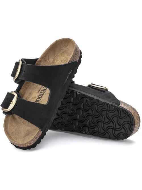 Mules / Sabots en Nubuck Birkenstock - Kiabi