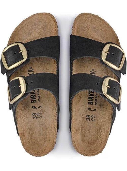 Mules / Sabots en Nubuck Birkenstock - Kiabi