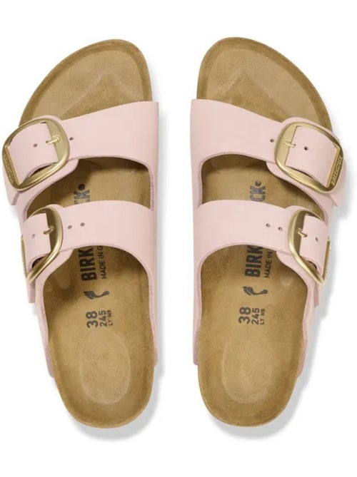 Mules / Sabots en Nubuck Birkenstock - Kiabi