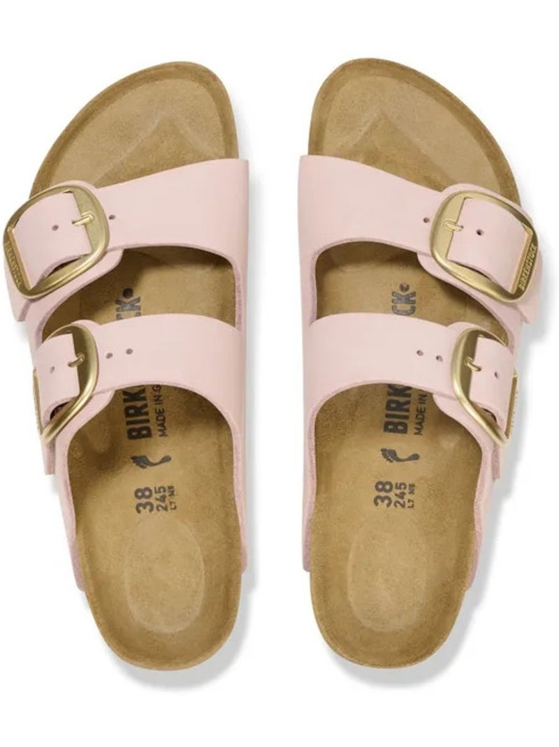 Mules / Sabots en Nubuck Birkenstock Rose - Kiabi