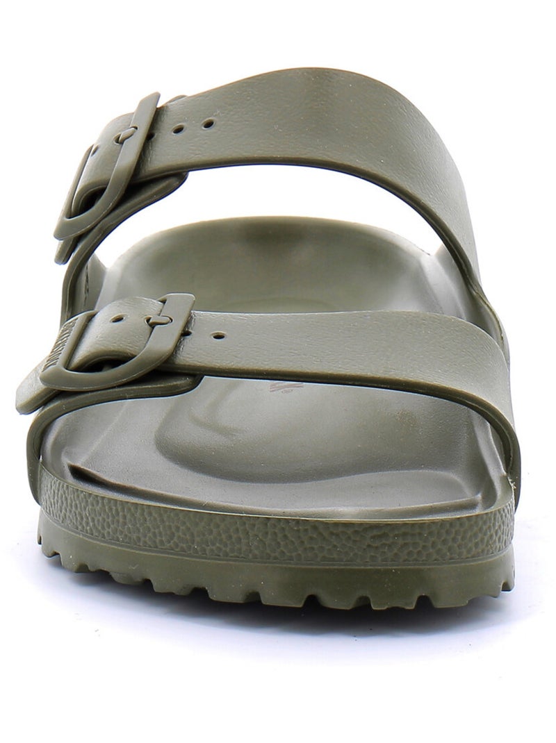 Mules / Sabots en Plastique Birkenstock Kaki - Kiabi