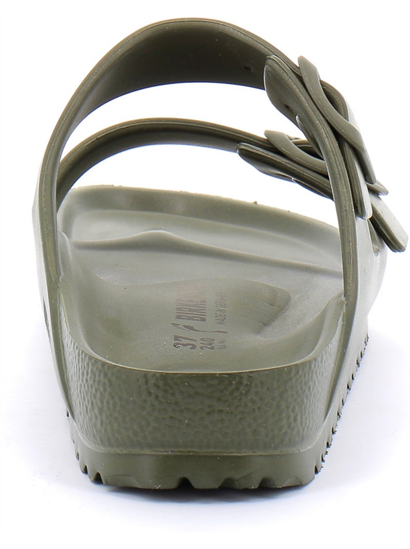 Mules / Sabots en Plastique Birkenstock Kaki - Kiabi