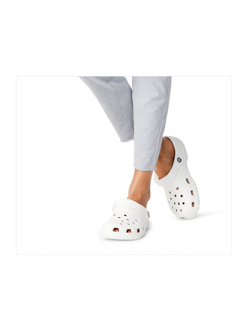 Mules / Sabots en Plastique Crocs Blanc - Kiabi