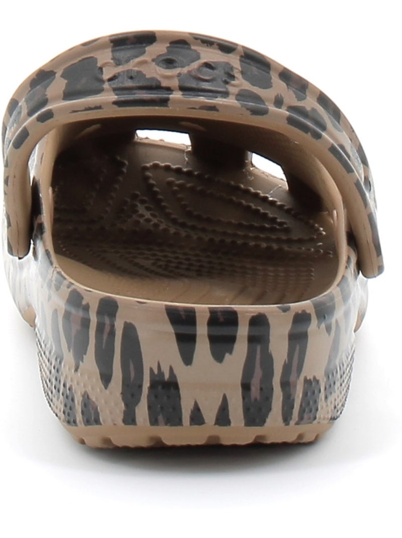 Mules / Sabots en Plastique Crocs Marron - Kiabi