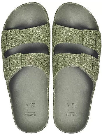 Mules / sabots en synthétique cacatoès