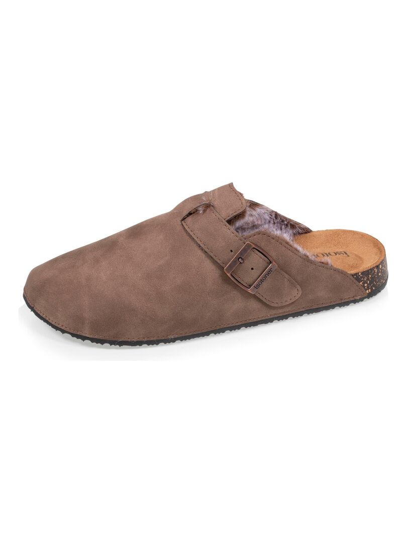 Sabots Femme Isotoner - Confort EVERYWEAR - Semelle Souple - Style Camel Tendance